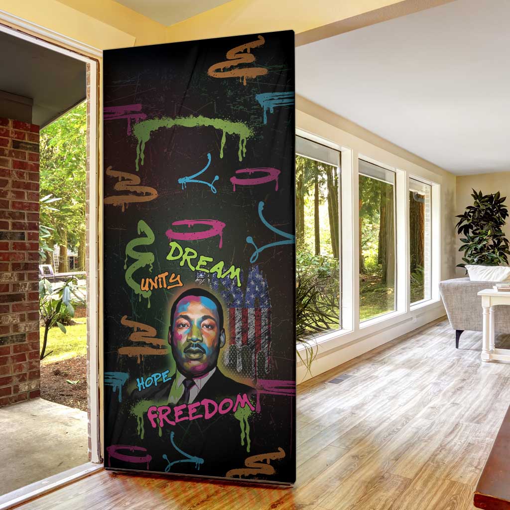 Martin Luther King Jr Day Door Cover What Are You Doing For Others - Wonder Print Shop