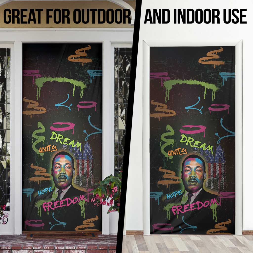 Martin Luther King Jr Day Door Cover What Are You Doing For Others - Wonder Print Shop