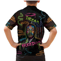 Martin Luther King Jr Day Family Matching Mermaid Dress and Hawaiian Shirt What Are You Doing For Others - Wonder Print Shop