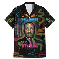Martin Luther King Jr Day Family Matching Mermaid Dress and Hawaiian Shirt What Are You Doing For Others - Wonder Print Shop