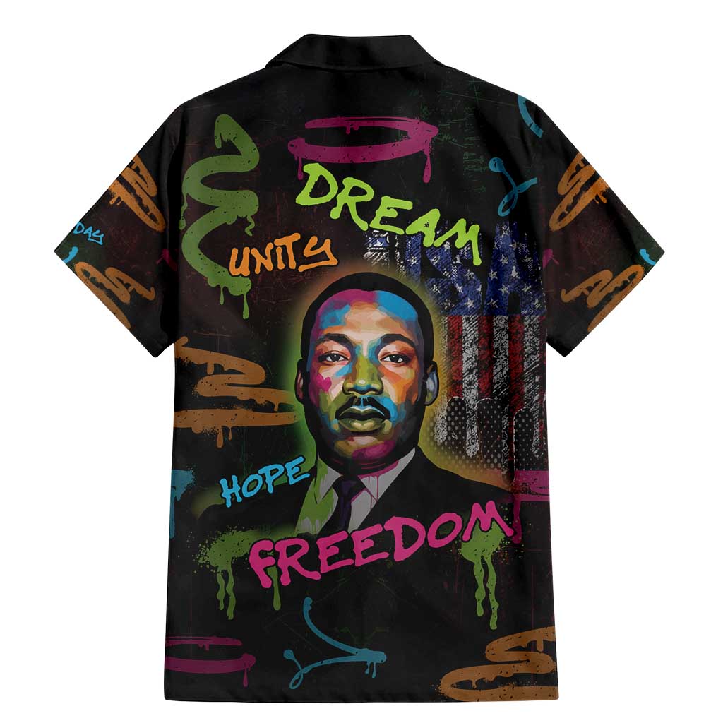 Martin Luther King Jr Day Family Matching Mermaid Dress and Hawaiian Shirt What Are You Doing For Others - Wonder Print Shop