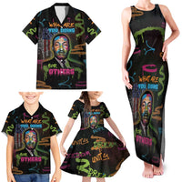 Martin Luther King Jr Day Family Matching Tank Maxi Dress and Hawaiian Shirt What Are You Doing For Others - Wonder Print Shop