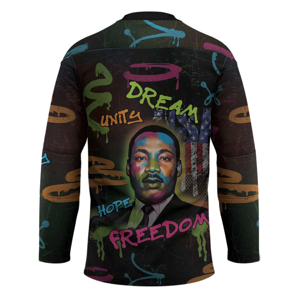 Martin Luther King Jr Day Hockey Jersey What Are You Doing For Others - Wonder Print Shop