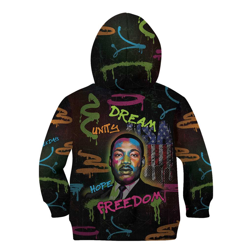 Martin Luther King Jr Day Kid Hoodie What Are You Doing For Others - Wonder Print Shop