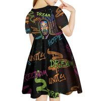 Martin Luther King Jr Day Kid Short Sleeve Dress What Are You Doing For Others - Wonder Print Shop