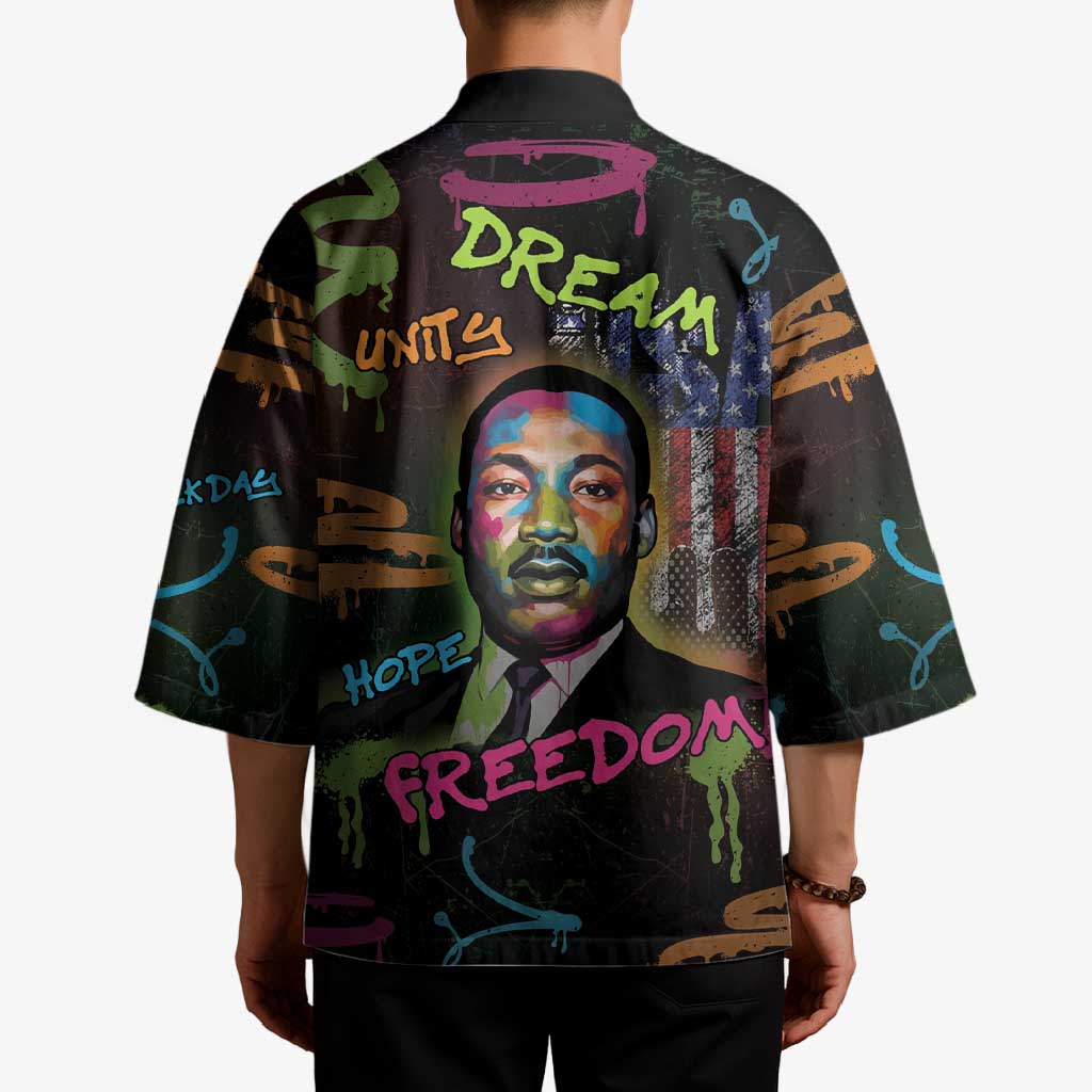 Martin Luther King Jr Day Kimono What Are You Doing For Others - Wonder Print Shop