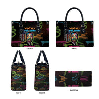 Martin Luther King Jr Day Leather Bag What Are You Doing For Others - Wonder Print Shop