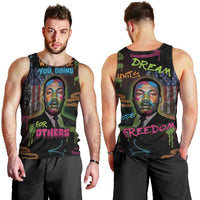 Martin Luther King Jr Day Men Tank Top What Are You Doing For Others - Wonder Print Shop