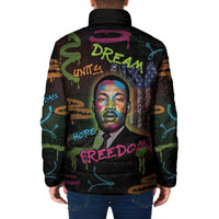 Martin Luther King Jr Day Padded Jacket What Are You Doing For Others - Wonder Print Shop