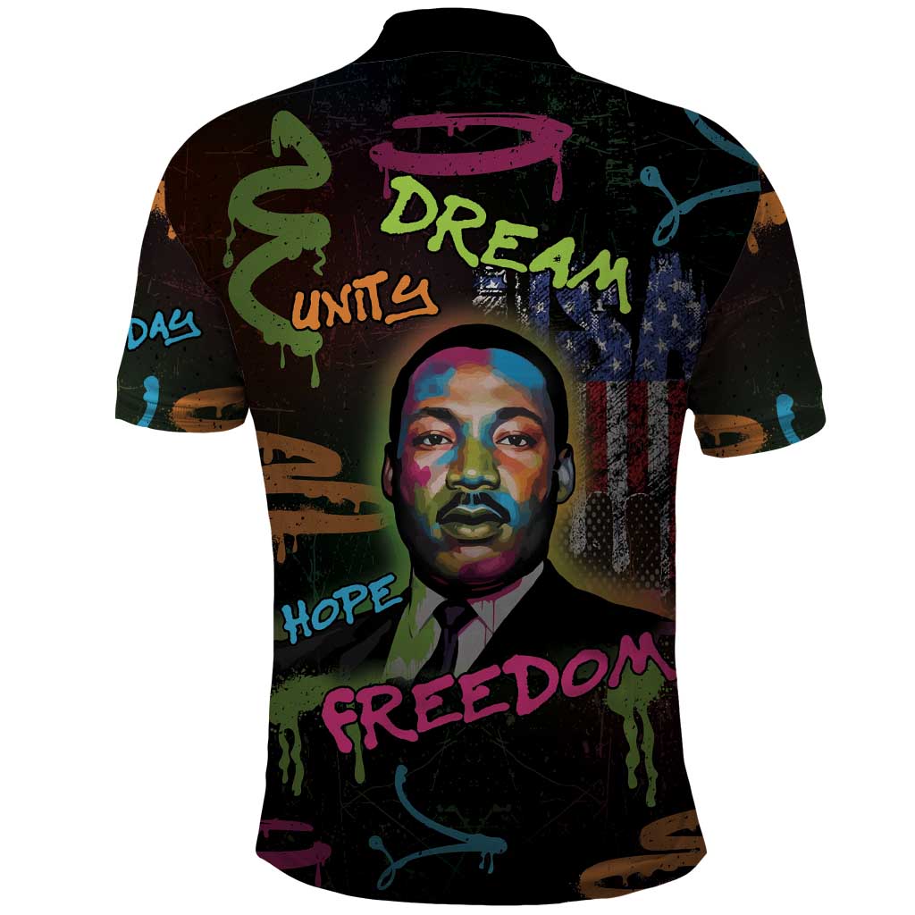 Martin Luther King Jr Day Polo Shirt What Are You Doing For Others - Wonder Print Shop
