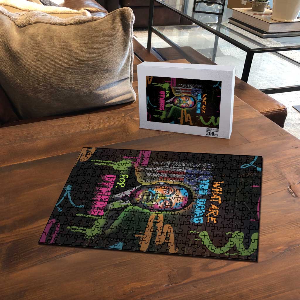 Martin Luther King Jr Day Puzzle What Are You Doing For Others - Wonder Print Shop