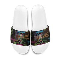 Martin Luther King Jr Day Slide Sandals What Are You Doing For Others - Wonder Print Shop