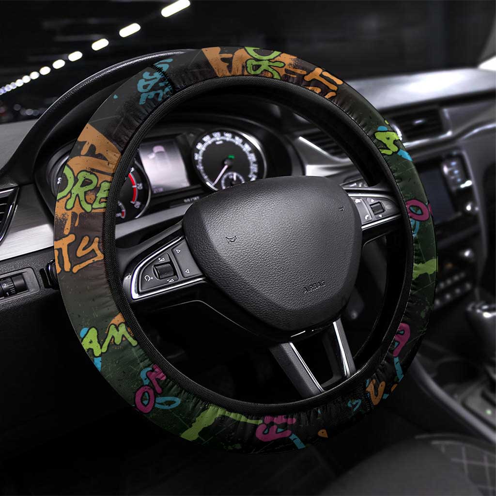 Martin Luther King Jr Day Steering Wheel Cover What Are You Doing For Others - Wonder Print Shop