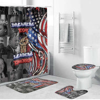 Martin Luther King Jr Day Bathroom Set Dreamers Today Leaders Tomorrow - Wonder Print Shop