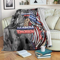 Martin Luther King Jr Day Blanket Dreamers Today Leaders Tomorrow - Wonder Print Shop