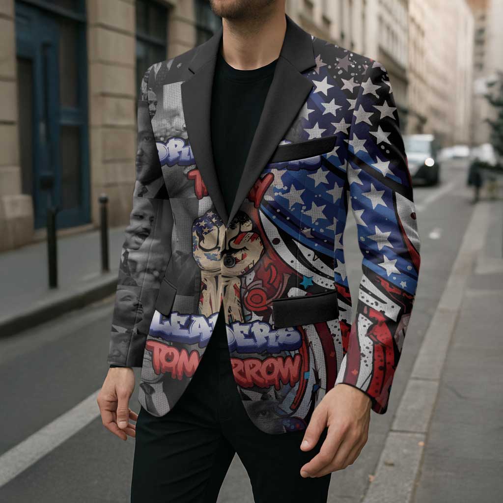 Martin Luther King Jr Day Blazer Dreamers Today Leaders Tomorrow - Wonder Print Shop