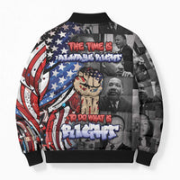 Martin Luther King Jr Day Bomber Puffer Jacket Dreamers Today Leaders Tomorrow - Wonder Print Shop