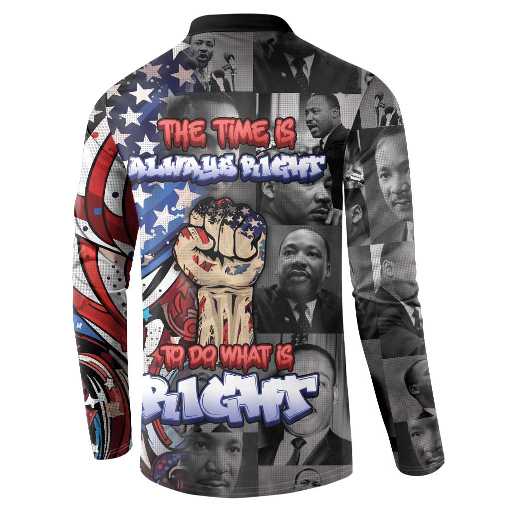 Martin Luther King Jr Day Button Sweatshirt Dreamers Today Leaders Tomorrow - Wonder Print Shop