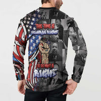 Martin Luther King Jr Day Button Sweatshirt Dreamers Today Leaders Tomorrow - Wonder Print Shop