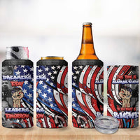 Martin Luther King Jr Day 4 in 1 Can Cooler Tumbler Dreamers Today Leaders Tomorrow - Wonder Print Shop