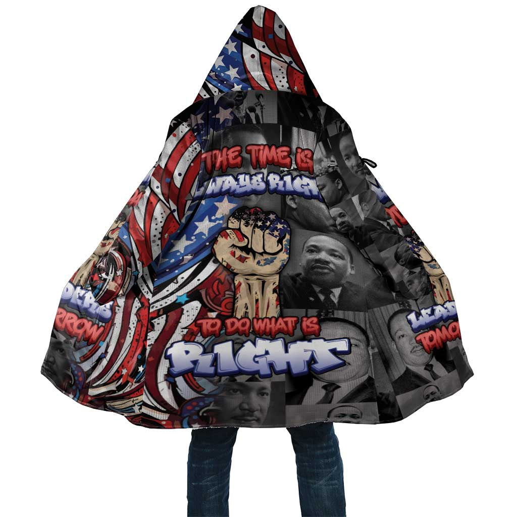 Martin Luther King Jr Day Cloak Dreamers Today Leaders Tomorrow - Wonder Print Shop