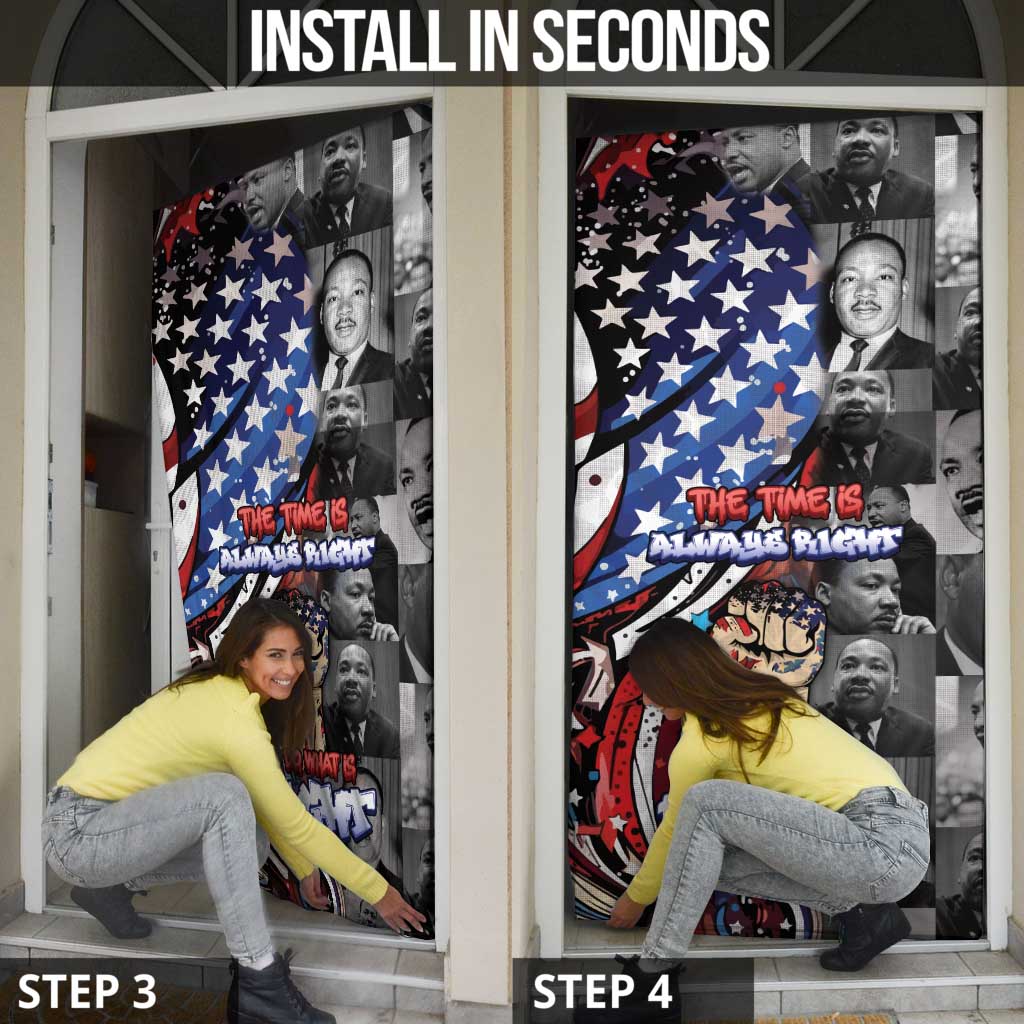 Martin Luther King Jr Day Door Cover Dreamers Today Leaders Tomorrow - Wonder Print Shop