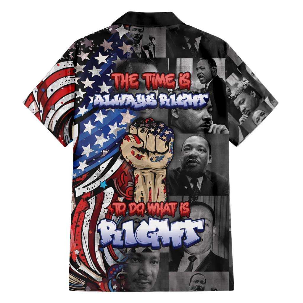 Martin Luther King Jr Day Family Matching Long Sleeve Bodycon Dress and Hawaiian Shirt Dreamers Today Leaders Tomorrow - Wonder Print Shop