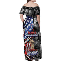 Martin Luther King Jr Day Family Matching Off Shoulder Maxi Dress and Hawaiian Shirt Dreamers Today Leaders Tomorrow - Wonder Print Shop