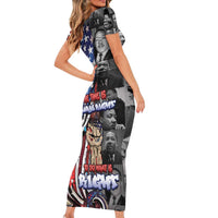 Martin Luther King Jr Day Family Matching Short Sleeve Bodycon Dress and Hawaiian Shirt Dreamers Today Leaders Tomorrow - Wonder Print Shop