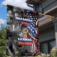 Martin Luther King Jr Day Garden Flag Dreamers Today Leaders Tomorrow - Wonder Print Shop