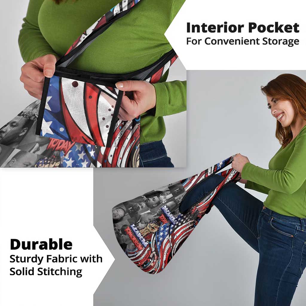 Martin Luther King Jr Day Grocery Bag Dreamers Today Leaders Tomorrow - Wonder Print Shop