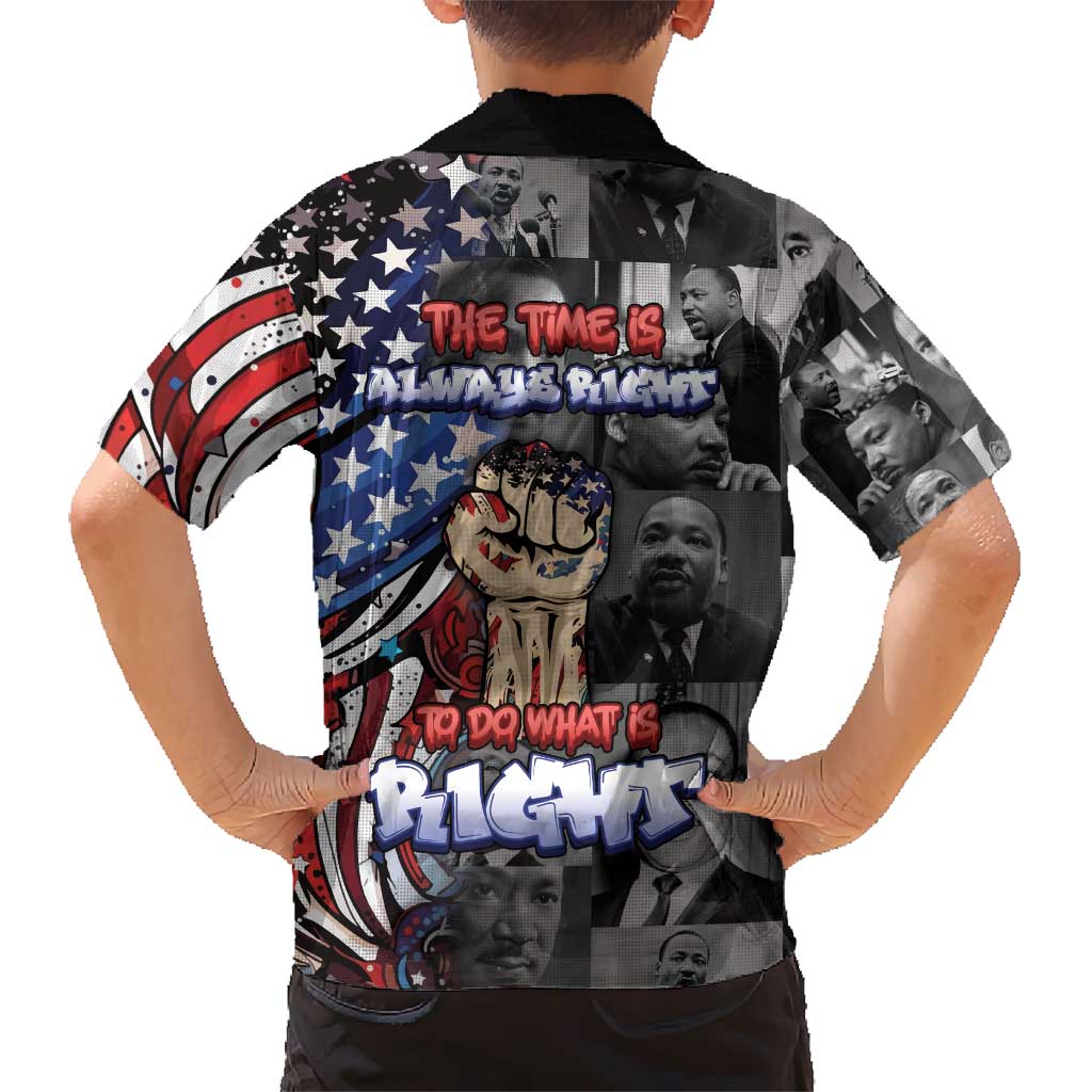 Martin Luther King Jr Day Hawaiian Shirt Dreamers Today Leaders Tomorrow - Wonder Print Shop