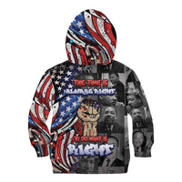 Martin Luther King Jr Day Kid Hoodie Dreamers Today Leaders Tomorrow - Wonder Print Shop