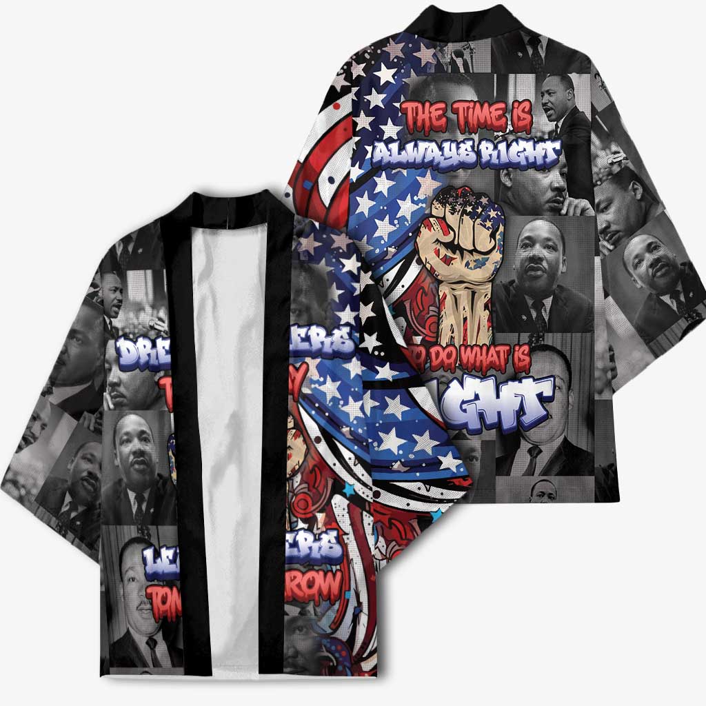 Martin Luther King Jr Day Kimono Dreamers Today Leaders Tomorrow - Wonder Print Shop