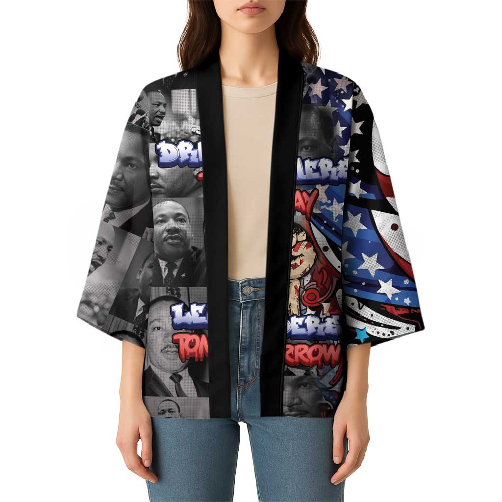 Martin Luther King Jr Day Kimono Dreamers Today Leaders Tomorrow - Wonder Print Shop