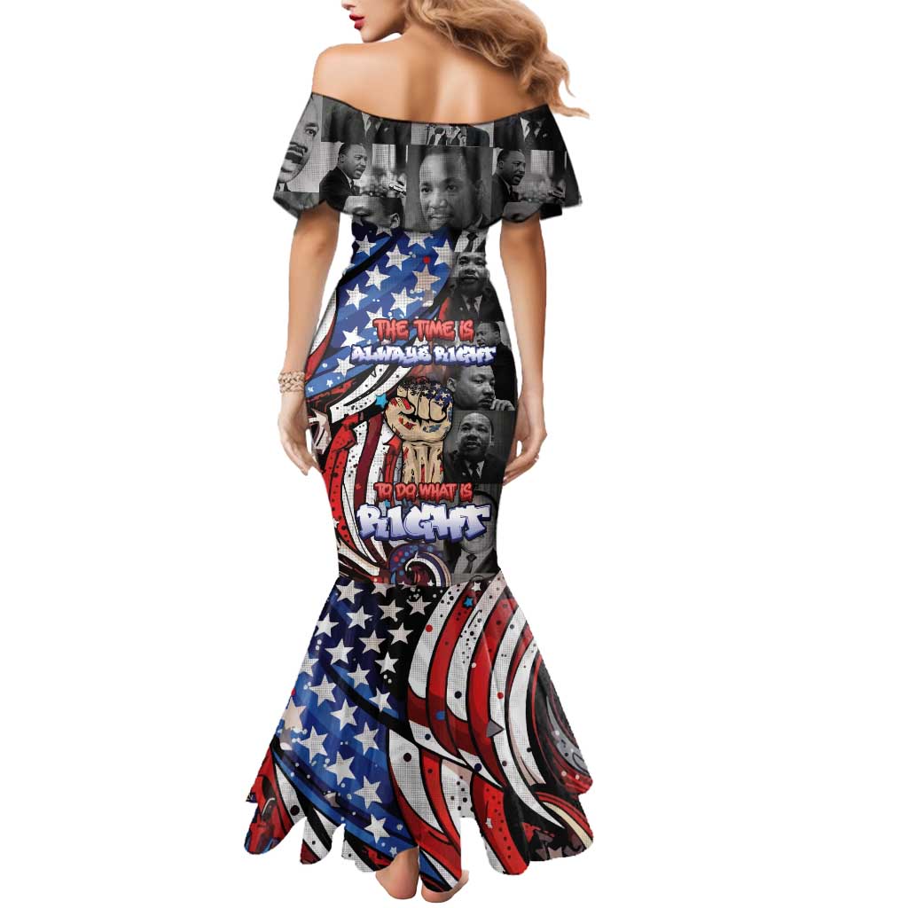 Martin Luther King Jr Day Mermaid Dress Dreamers Today Leaders Tomorrow - Wonder Print Shop