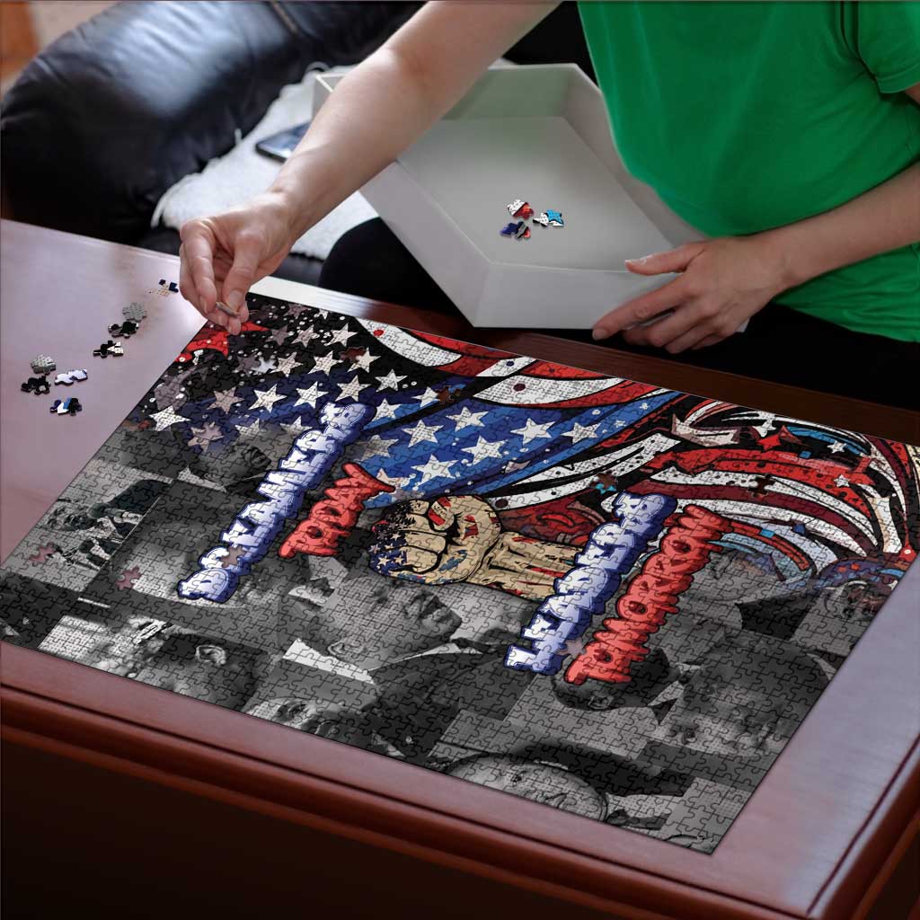 Martin Luther King Jr Day Puzzle Dreamers Today Leaders Tomorrow - Wonder Print Shop