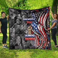Martin Luther King Jr Day Quilt Dreamers Today Leaders Tomorrow - Wonder Print Shop