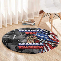 Martin Luther King Jr Day Round Carpet Dreamers Today Leaders Tomorrow - Wonder Print Shop