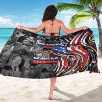 Martin Luther King Jr Day Sarong Dreamers Today Leaders Tomorrow - Wonder Print Shop