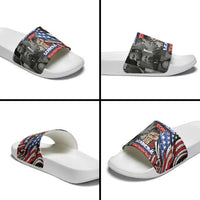 Martin Luther King Jr Day Slide Sandals Dreamers Today Leaders Tomorrow - Wonder Print Shop