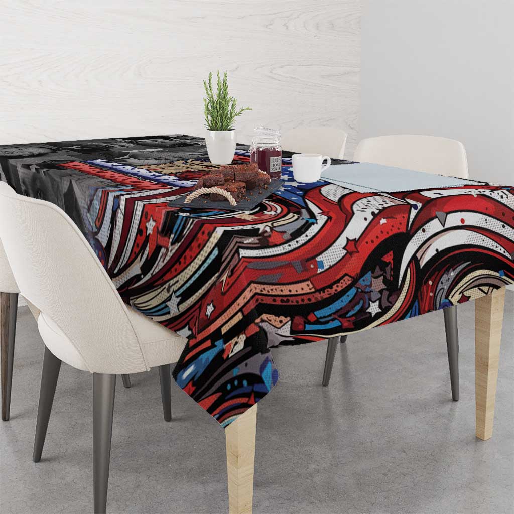 Martin Luther King Jr Day Tablecloth Dreamers Today Leaders Tomorrow - Wonder Print Shop