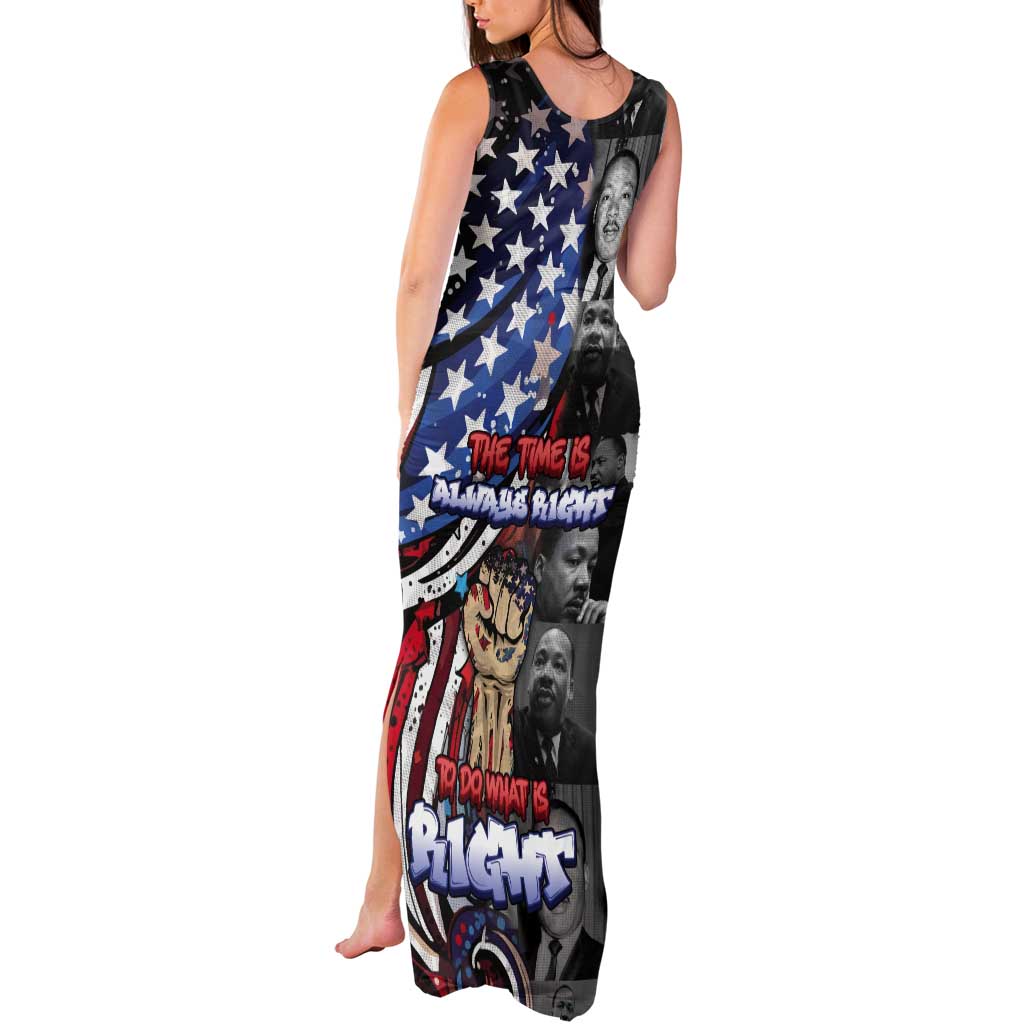 Martin Luther King Jr Day Tank Maxi Dress Dreamers Today Leaders Tomorrow - Wonder Print Shop