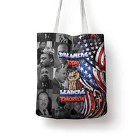 Martin Luther King Jr Day Tote Bag Dreamers Today Leaders Tomorrow - Wonder Print Shop