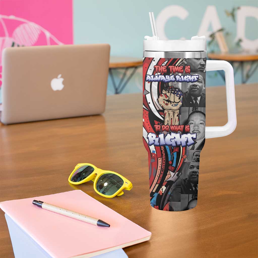 Martin Luther King Jr Day Tumbler With Handle Dreamers Today Leaders Tomorrow - Wonder Print Shop