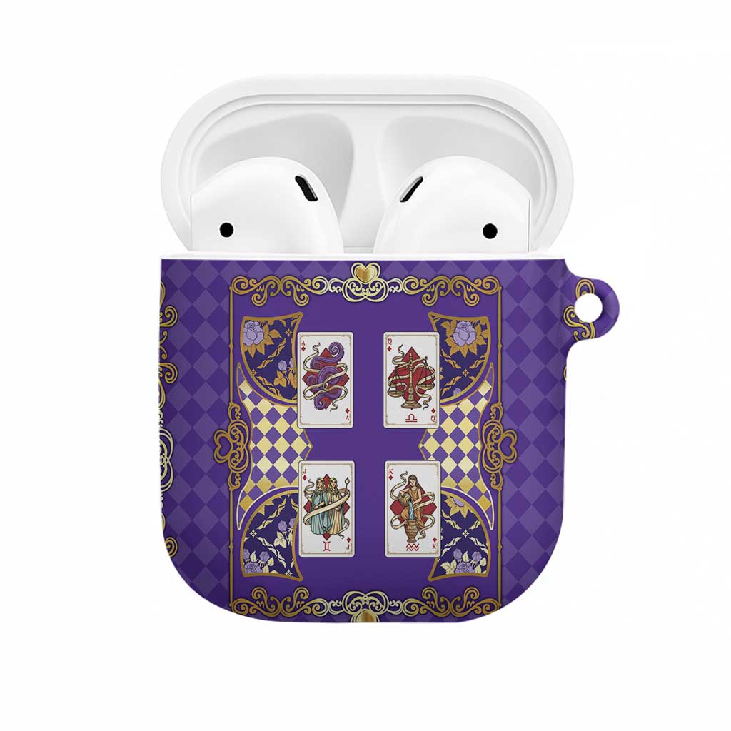 Zodiac Signs AirPods Case The Air Element Baroque Diamonds Card