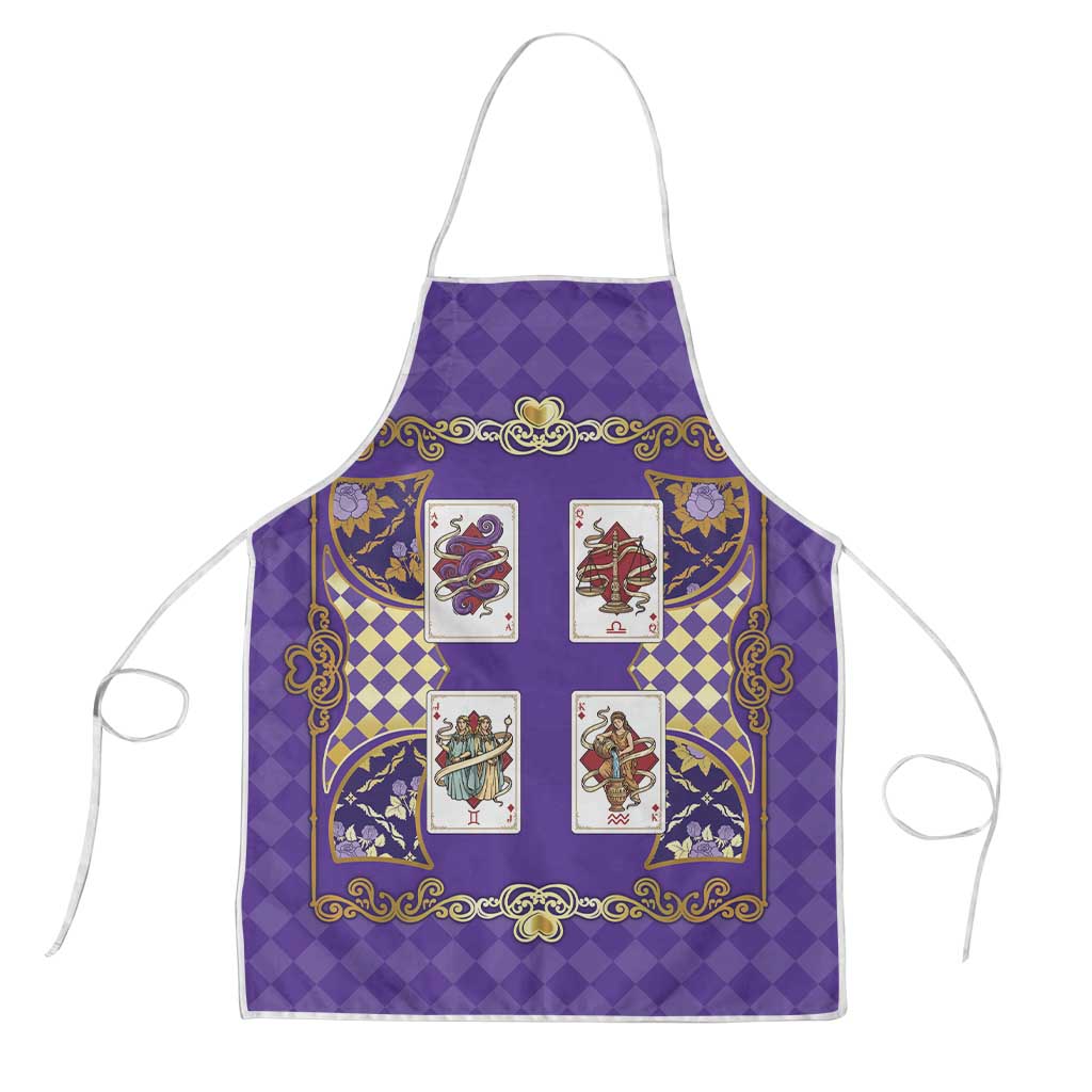 Zodiac Signs Apron The Air Element Baroque Diamonds Card