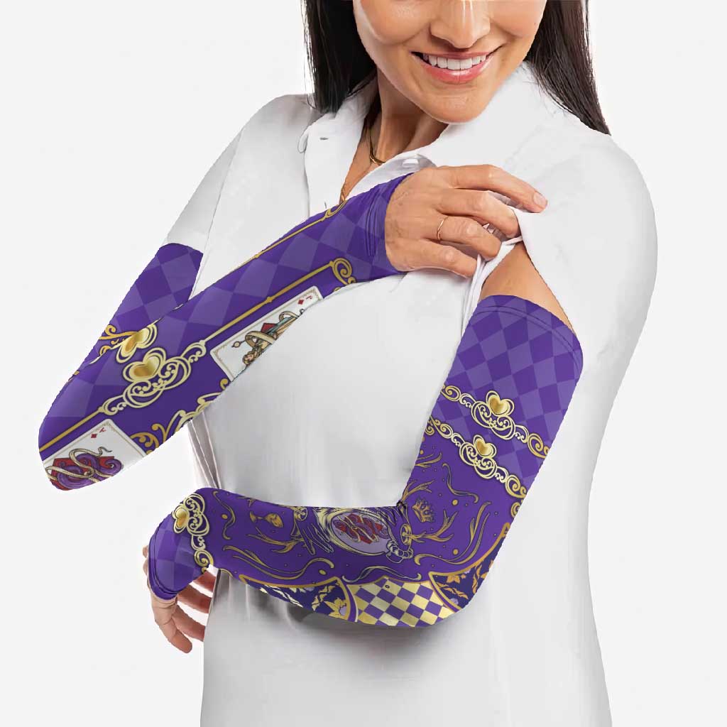 Zodiac Signs Arm Sleeves The Air Element Baroque Diamonds Card