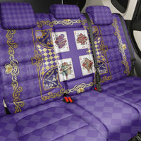 Zodiac Signs Back Car Seat Cover The Air Element Baroque Diamonds Card