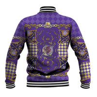 Zodiac Signs Baseball Jacket The Air Element Baroque Diamonds Card